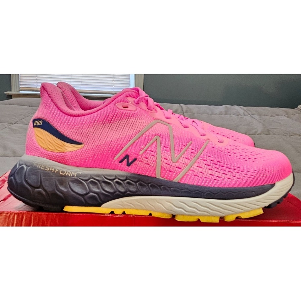 New Balance® (Women's 9 B) 880v12 Running Shoes in Vibrant Pink - $135 - Picture 6 of 10